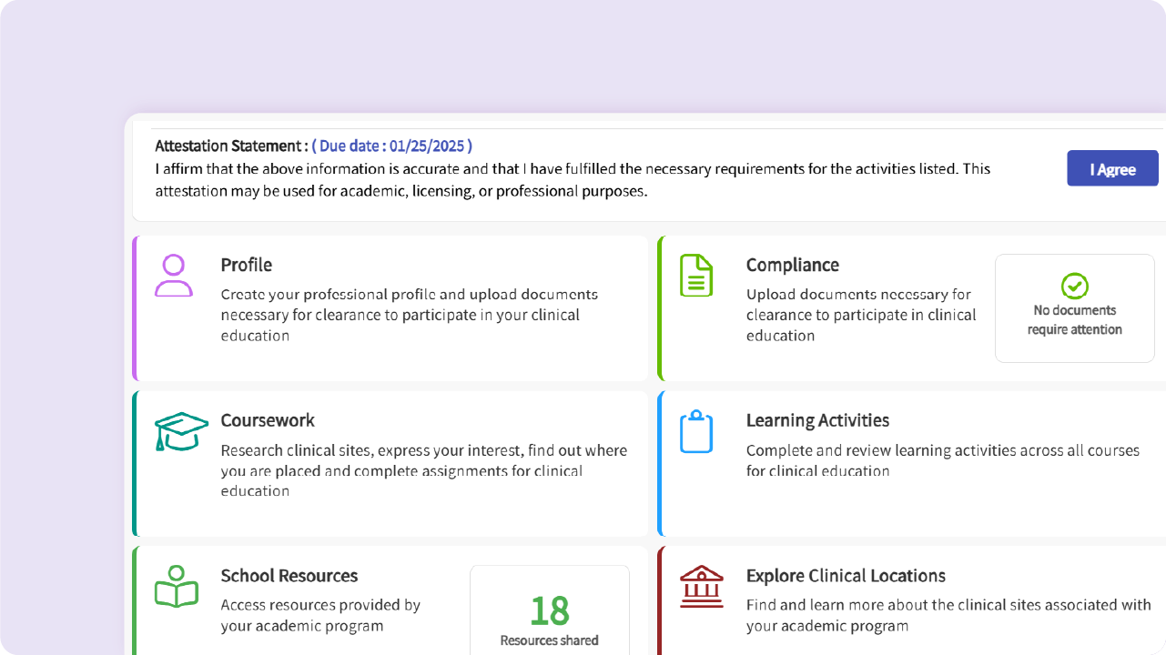 COMPLIANCE ADMIN GRID ONE